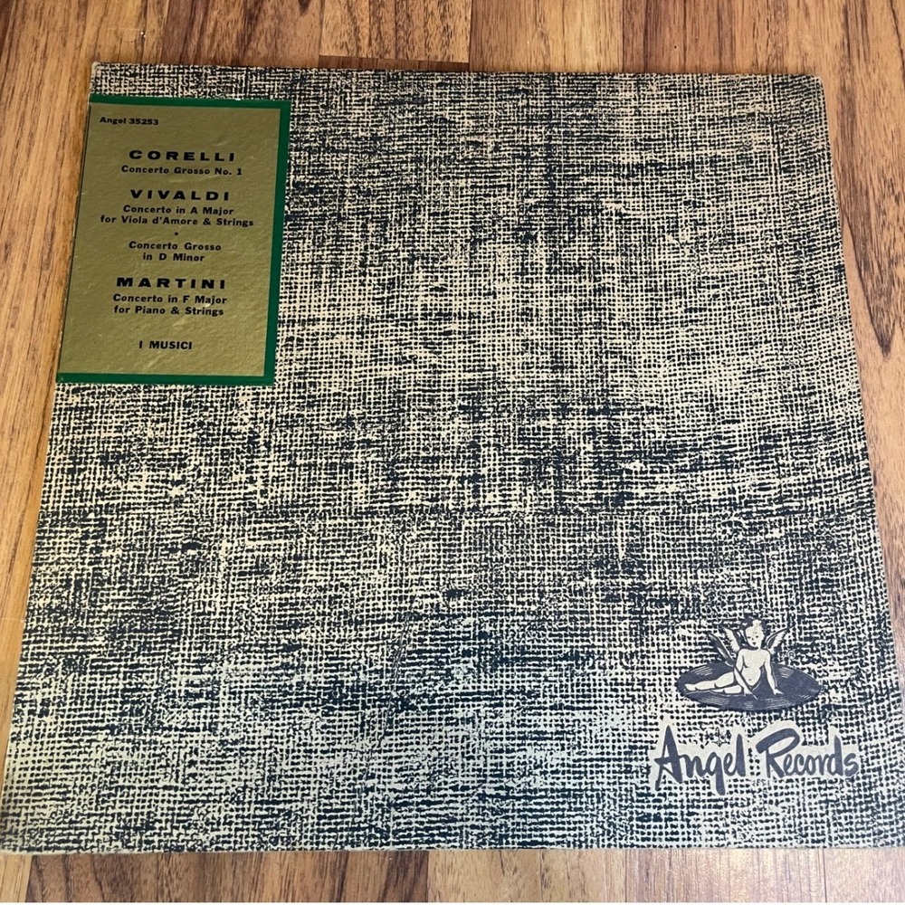 Corelli Vivaldi Martini I Musici Angel Records 35253 Vinyl LP England 12" 33 RPM